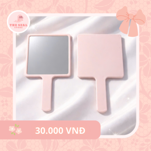 [HÀNG CÓ SẴN] - Gương cầm tay trang điểm vuông mini - The Seal Store